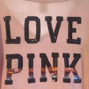 VS PINK bling tee